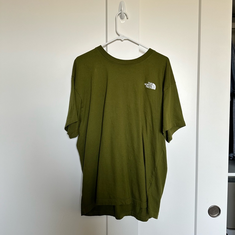 The North Face Tshirt - Green sz L